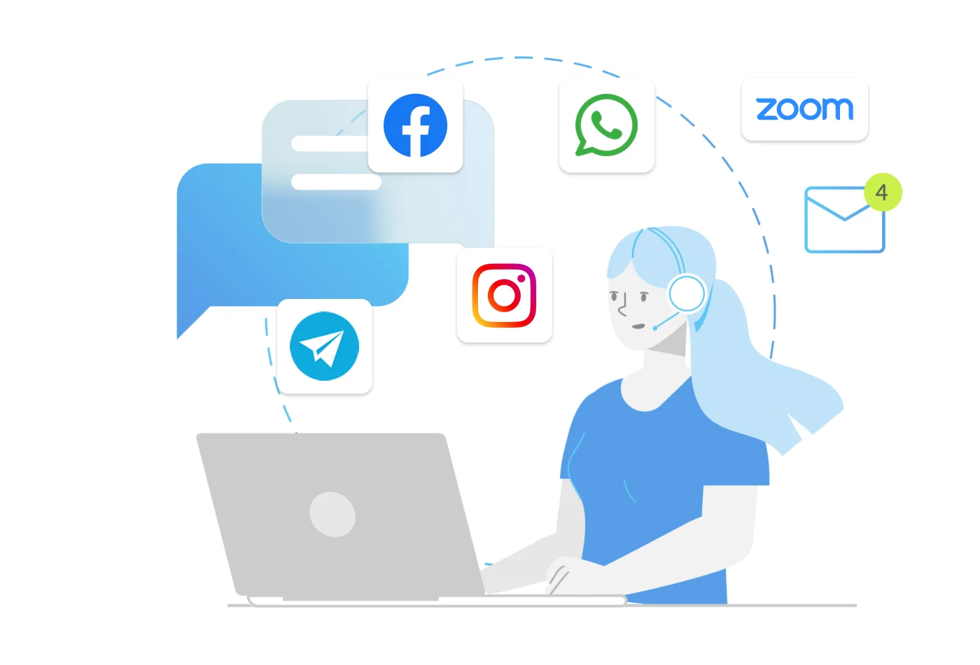 Подключение мессенджеров