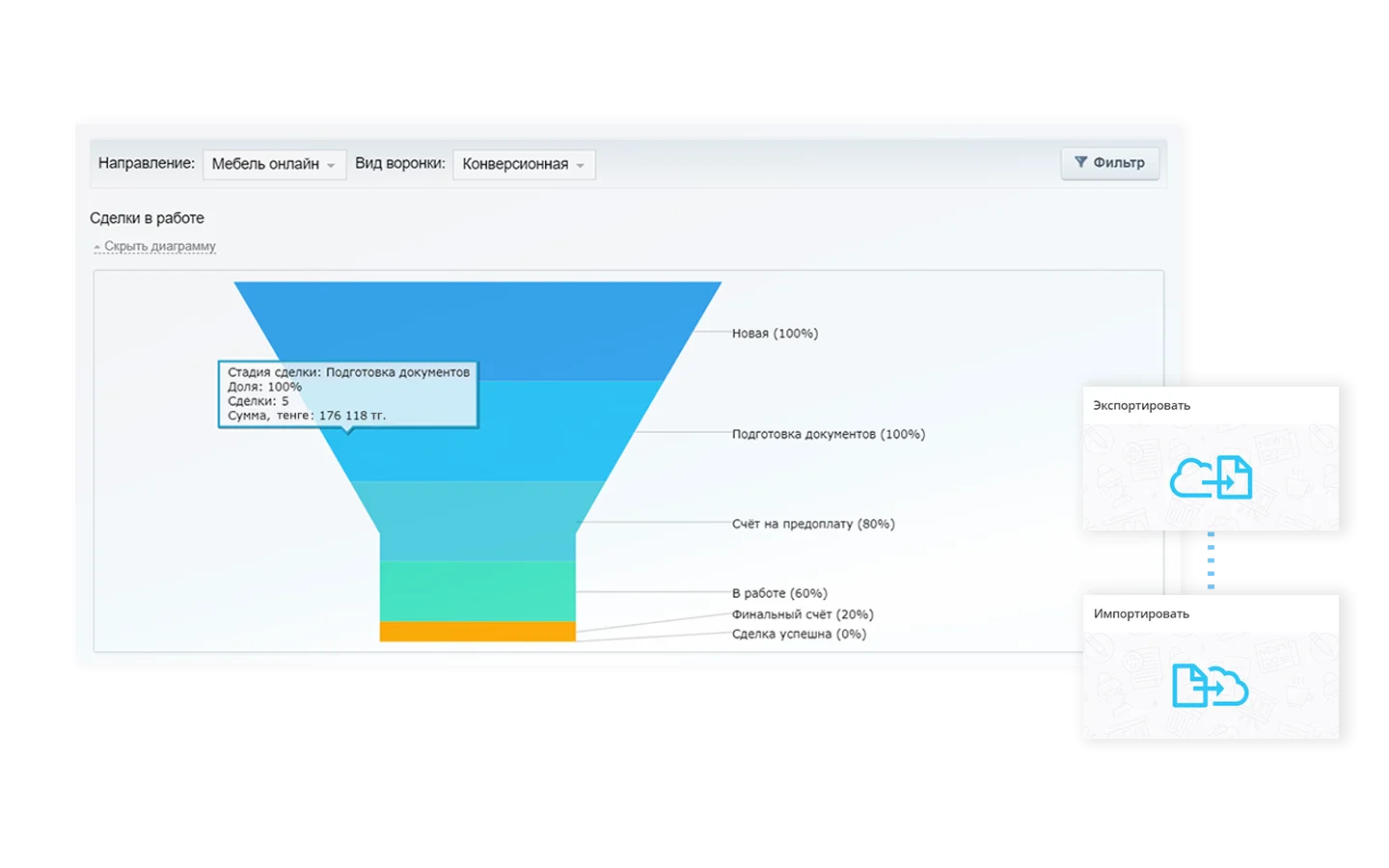 Быстрый перенос клиентской базы