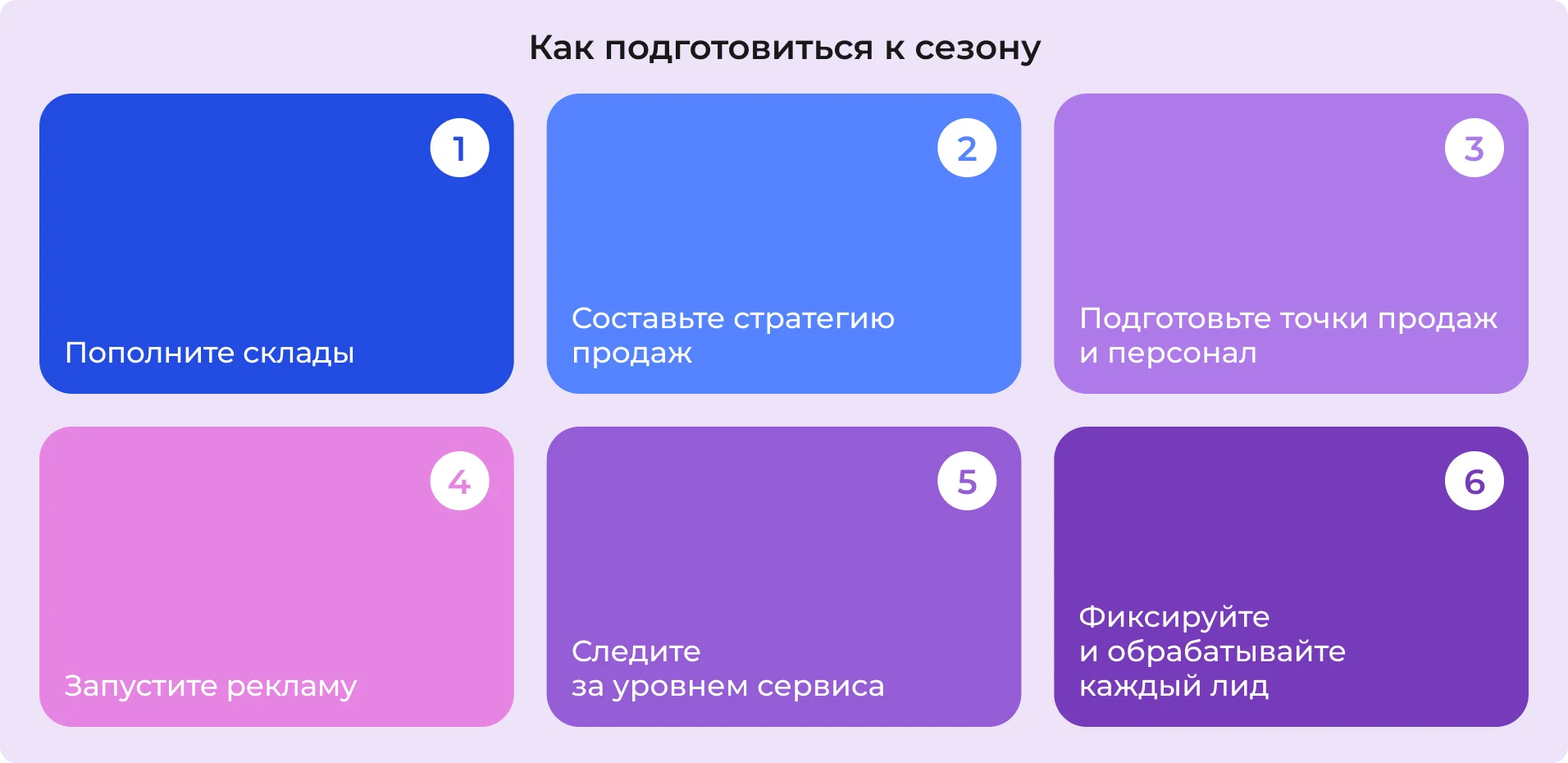 Как подготовиться к сезону