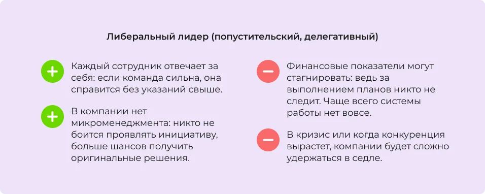 Плюсы и минусы либерального типа управления